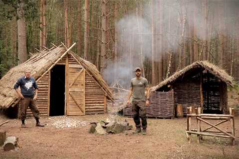 Bushcraft & Fishing - Catch & Cook Over The Fire at The Saxon Camp