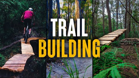 MTB Trail Building Channel Trailer