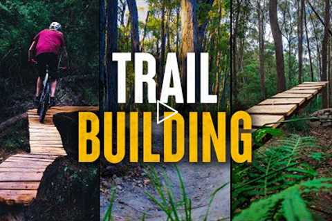 MTB Trail Building Channel Trailer