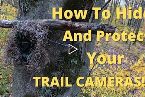 How To Prevent Your Trail Cameras From Being Tampered with or Stolen: MY CHEAP AND EASY SYSTEM!!!