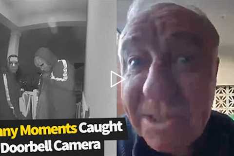 The BEST Moments Picked Up By Doorbell Cameras | Funny CCTV Videos