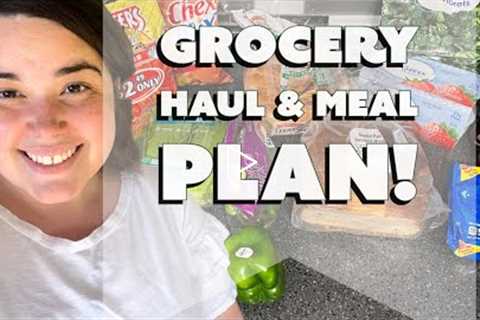✨NEW! GROCERY HAUL + MEAL PLAN