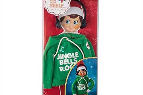 the ELF on the SHELF Claus Couture Jingle Jam Hoodie Novelty, Green - The Camping Companion