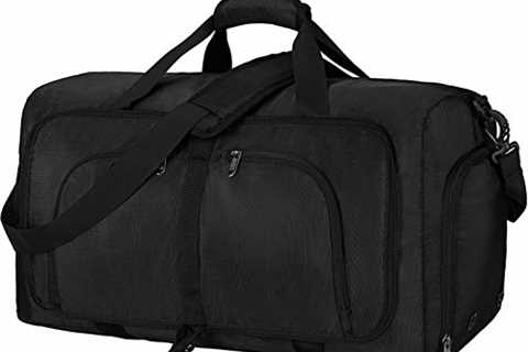 Duffel Bags for Traveling, 65L Carry on Foldable Weekender Overnight Bag for Men Women Waterproof..