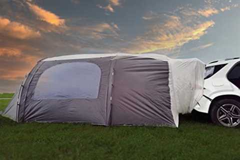 Hatchback SUV Tent Vehicle Car Awning Room 6-8 Person Family Cabin Sun Shelter Camping Outdoor..