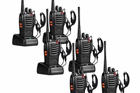 pxton Two Way Radios Long Range Walkie Talkies for Adults with Headphones,16 Channel Handheld 2 Way ..