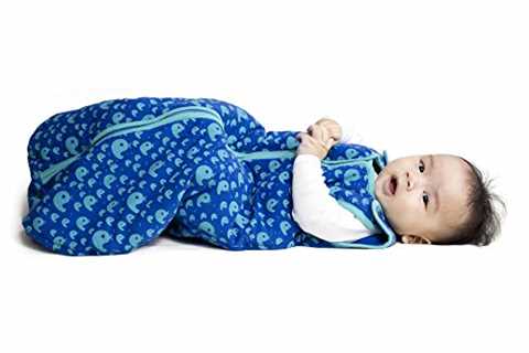 Baby deedee Sleep Nest Tee Sleeping Sack, Warm Baby Sleeping Bag, Playful Whales, Small, 0-6 Months ..