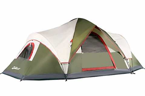 QUICK-UP 3/6 Person Tents for Camping Backpacking/Family, Instant Pop Up Hiking Tent 3/6 Person..