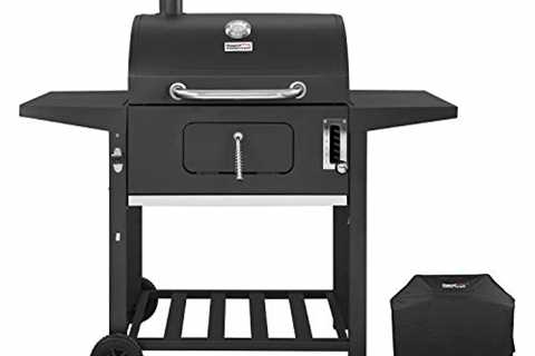 Royal Gourmet CD1824AC 24 Inch Charcoal Grill BBQ Outdoor Picnic, Patio Backyard Cooking, with..