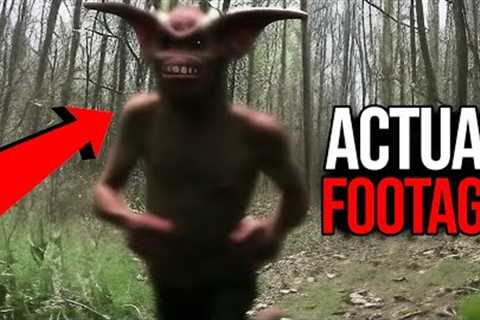 Most Disturbing Trail Cam Footage EVER Captured