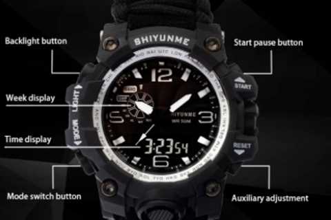 Free My Tactical Promos Shiyunme Survival Watch - Insight Hiking