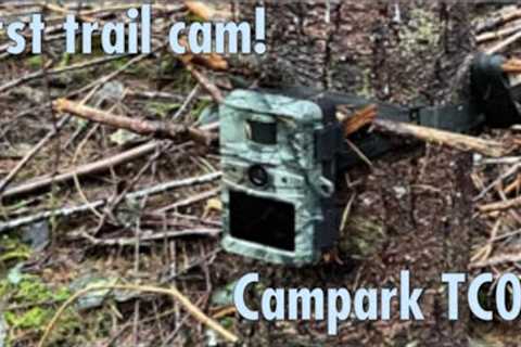 My first trail cam! And I have lots to learn! Campark - is it any good??