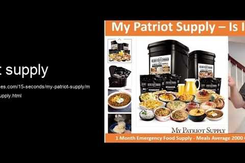 my patriot supply