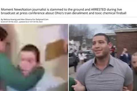 NewsNation Reporter Arrested at Ohio Governor’s Press Conference