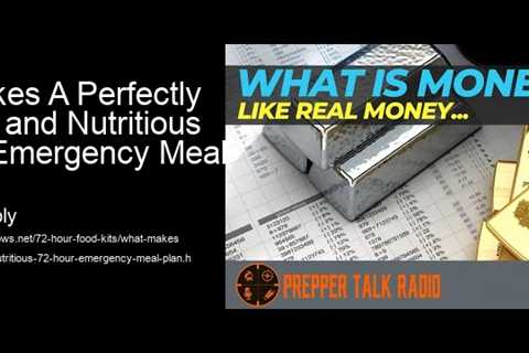 What Makes A Perfectly Balanced and Nutritious 72-Hour Emergency Meal Plan?