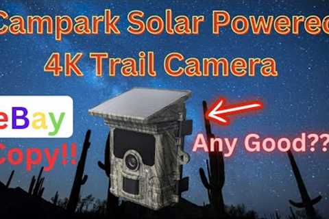 Campark 4K Solar Powered Trail Camera (eBay Copy)