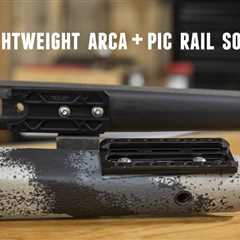 AWESOME Light-Weight Rails from SRS (Arca, Picatinny, Combo)