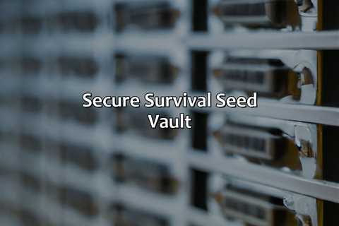 Secure Survival Seed Vault