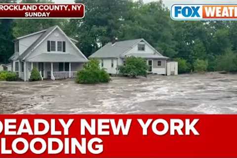 1 Woman Killed After Historic Flooding In NY State; State Of Emergency Declared For Orange County