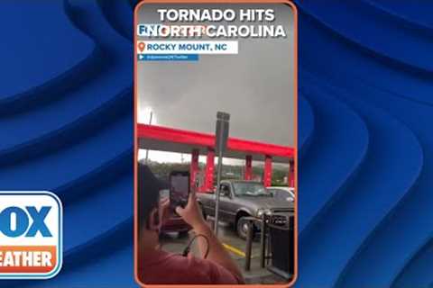 Tornado Hits Rocky Mount, NC Causing I-95 To Close