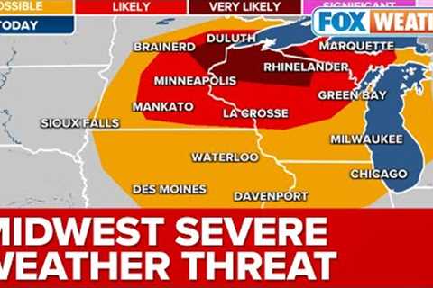 Large Hail, Destructive Winds Target The Midwest From Severe Storms