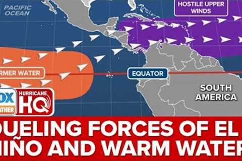 El Niño And Warm Waters Complicating This Season's Hurricane Forecast