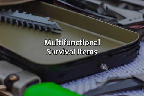 Multi-Functional Survival Items