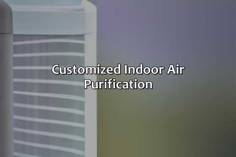 Customized Indoor Air Purification