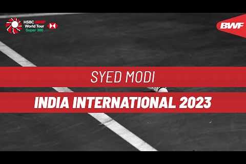 Syed Modi India International 2023 | Day 5 | Court 2 | Semifinals | Session 2