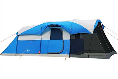 8 Person Family Camping Tent with Screen Porch - The Camping Companion