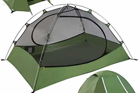 Clostnature Lightweight 2-Person Backpacking Tent - 3 Season Ultralight Waterproof Camping Tent,..