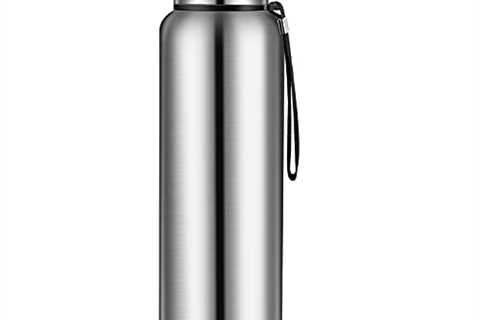 Insulated vacuum Thermo Bottle 1500ml/50oz with cup Stainless steel coffee bottles for hot and cold ..