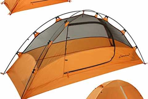 Clostnature 1-Person Tent for Backpacking - Ultralight Hiking Tent - The Camping Companion