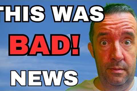 This Was BAD News!