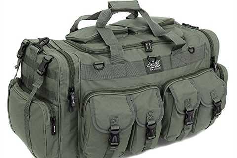 NPUSA Mens Large 30" Inch Olive Green Duffel Duffle Military Molle Tactical Cargo Gear..