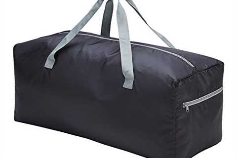 iFARADAY Foldable Duffel Bag 30" / 75L Lightweight with Water Rresistant for Travel-Black -..