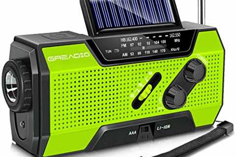 Greadio Transistor NOAA Radio, NOAA Weather Alert Radio, AM FM Portable Radio with Best Reception,..