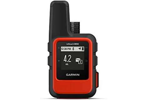 Garmin 010-01879-00 InReach Mini, Lightweight and Compact Satellite Communicator, Orange - The..