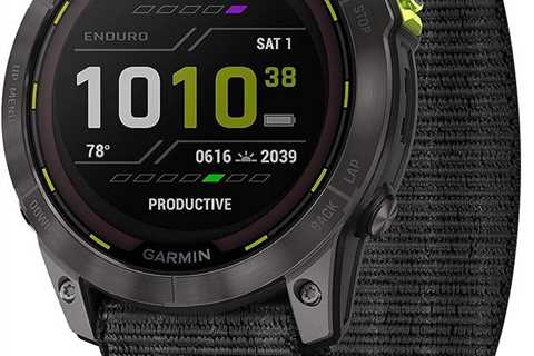 The Best Garmin Watches for Hiking