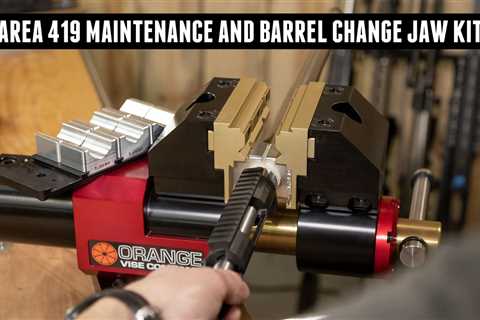 Area 419 Orange Vise Maintenance and Barrel Change Jaw Kit