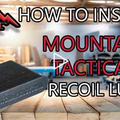 How to Install a Mountain Tactical Tikka Recoil Lug