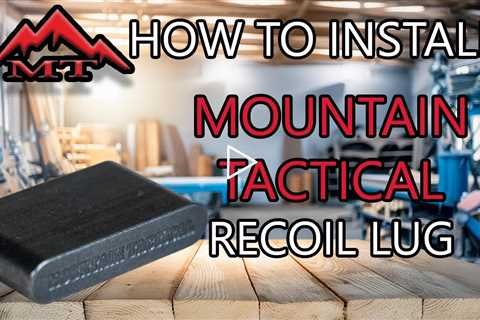 How to Install a Mountain Tactical Tikka Recoil Lug